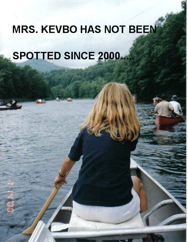 Missing Have you seen Mrs. Kevbo?