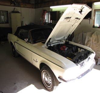 1968 Ford Mustang Front Left Side
