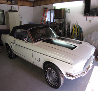 1968 Ford Mustang Front Left Side