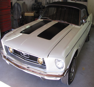 1968 Ford Mustang Front Left Side