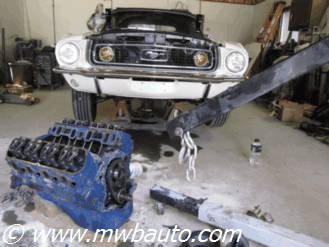 1968 Ford Mustang during