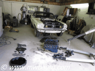1968 Ford Mustang Almost ready for new engine